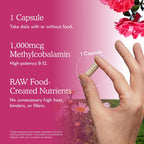Vitamin Code Raw B-12 Metilcobalamina 1000 mcg - 30 Cápsulas