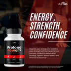 Prolong Power Pills, Suplemento en Cápsulas (60 cápsulas)