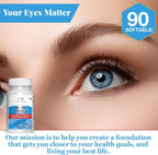 EyeScience Fórmula para Ojo Seco - 180 Cápsulas Blandas (2x90) - Omega-3, Vitaminas E, C, B6 y Magnesio