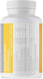 Bone Strength Complex – Complemento Óseo con Vitamina C, D3, K2, Calcio, Fósforo, Estroncio, Boro y β-Criptoxantina | 90 Cápsulas