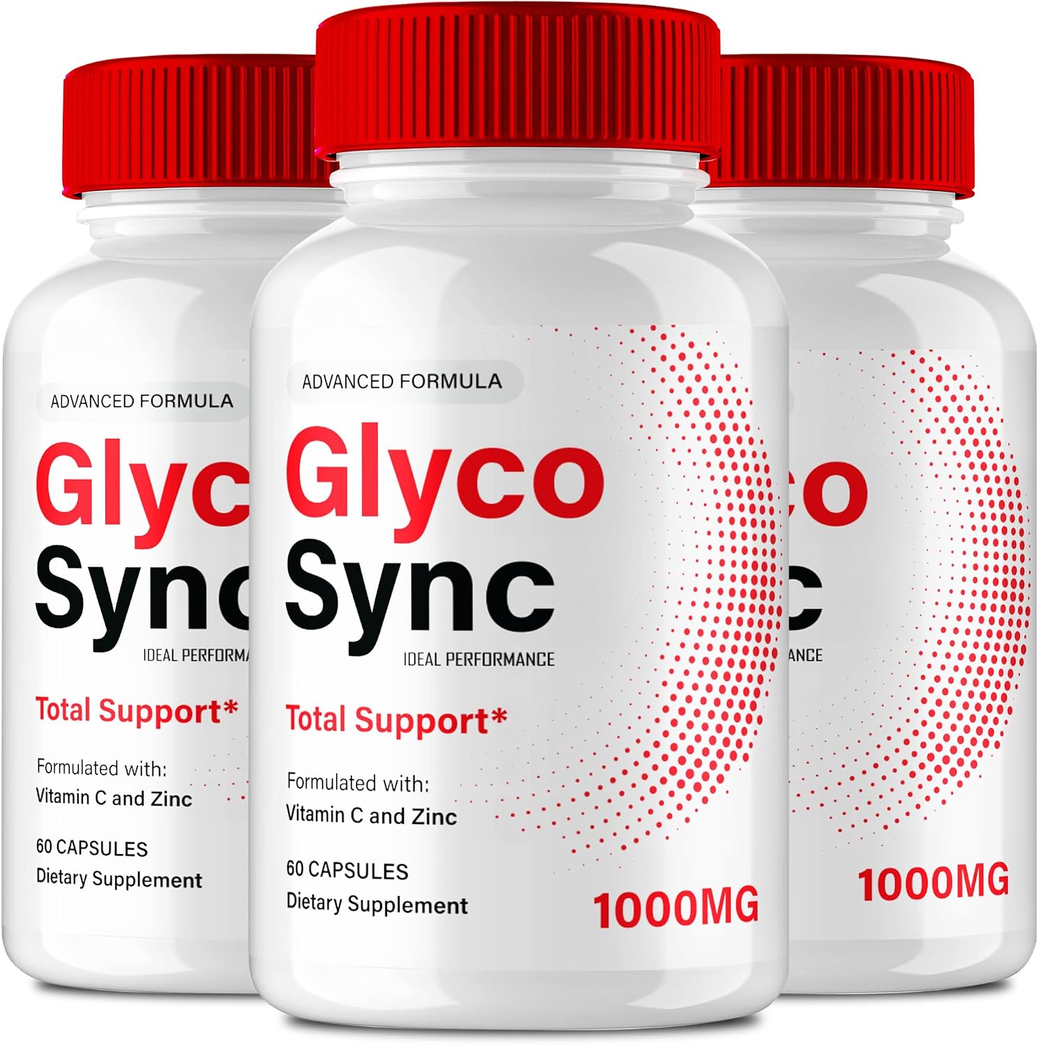 Glyco Sync Glyco Optimizer Capsules - Fórmula Premium para Circulación Saludable y Niveles Estables (3 Pack)