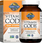 Garden of Life Vitamin Code Raw Multivitamínico para Hombres - 60 Cápsulas, 500mg Vitamina C + Mezcla de Frutas y Verduras + Probióticos