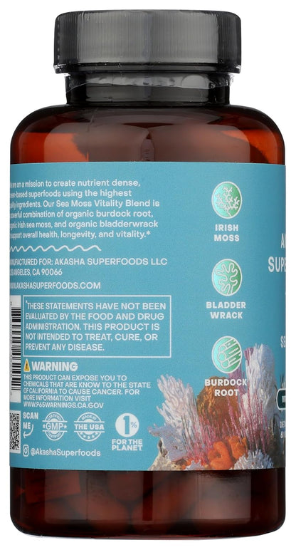 Cápsulas de Musgo Marino Orgánico con BioPerine - 60 Cápsulas – Image 4
