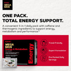 GNC Mega Men Energy and Metabolism Vitapak – 30 Paquetes Diarios