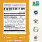 Garden of Life Vitamina D3 5000 UI, Suplemento de Alimentos Integrales con Chlorella, Frutas, Verduras y Probióticos, para Huesos e Inmunidad, 60 Cápsulas Vegetarianas