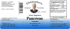 Dr. Christopher's Formulas Pancreas Formula - 100 Cápsulas Vegetales