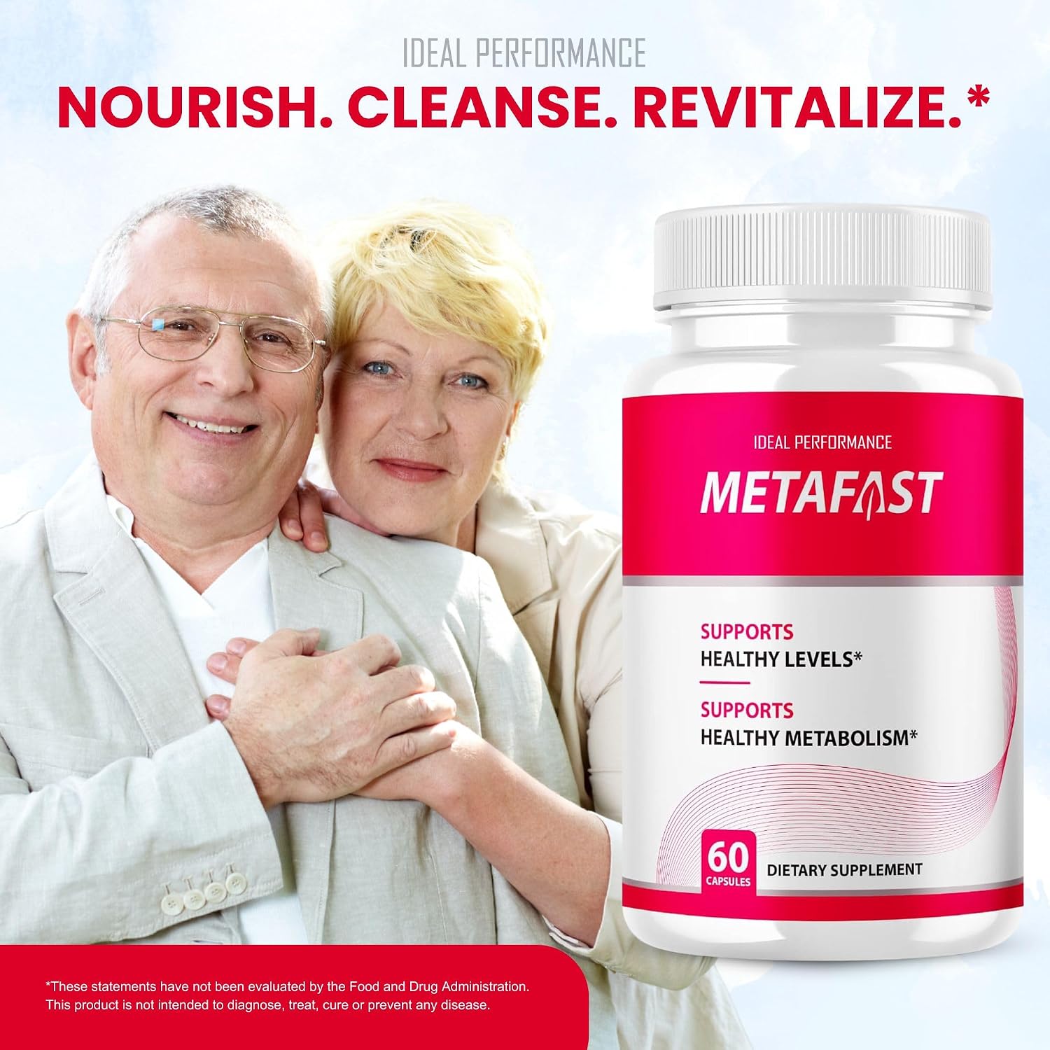 IDEAL PERFORMANCE Metafast Pills Pastillas - Pack de 5 - 300 Cápsulas