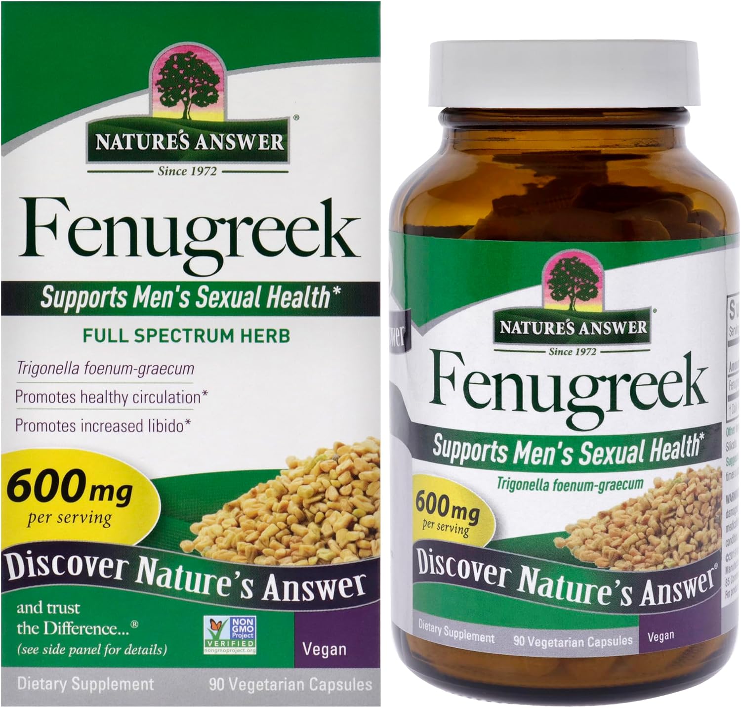 Nature's Answer Fenugreek Seeds - 90 Tablets