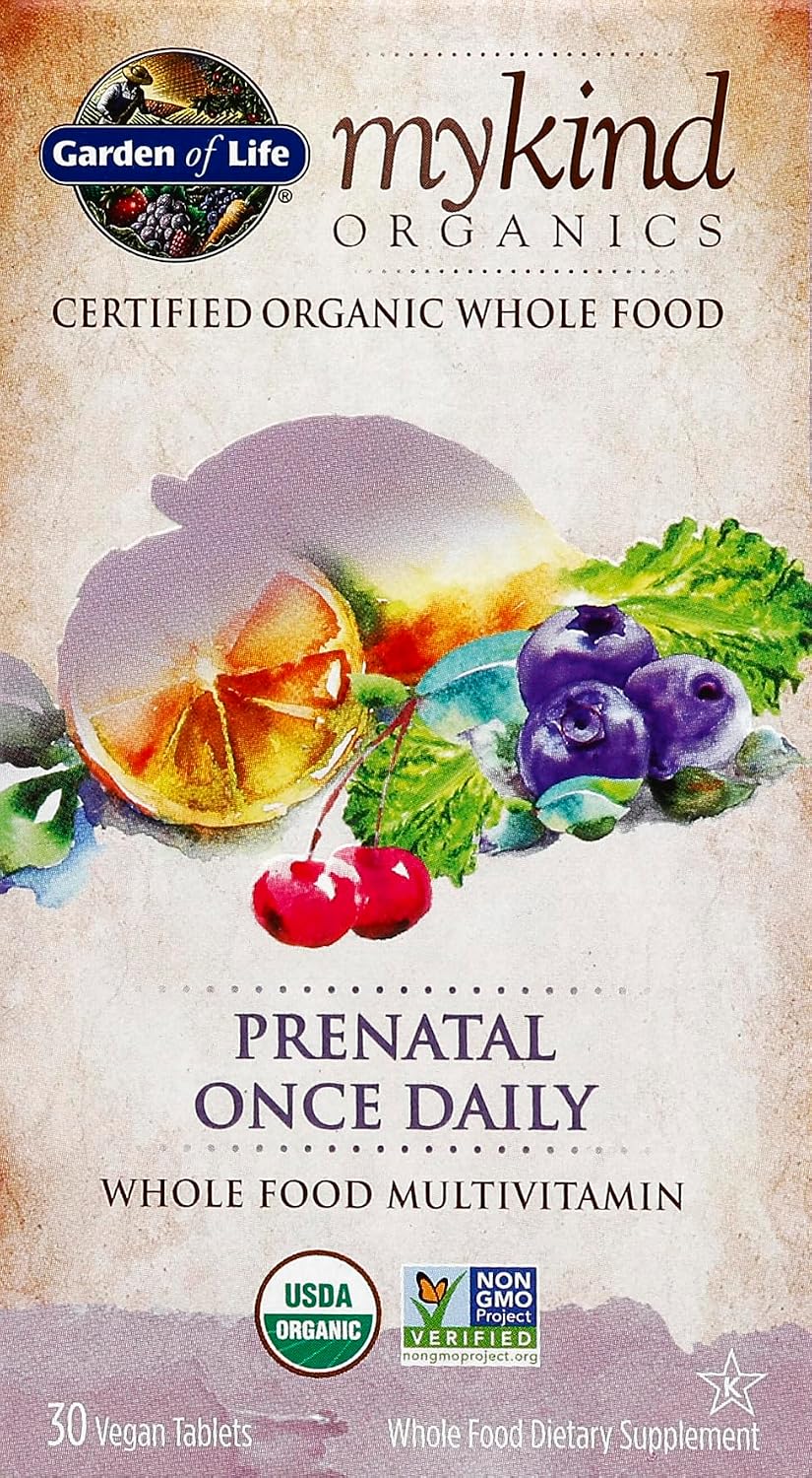 Garden of Life My Kind Organics Prenatal, 30 Comprimidos
