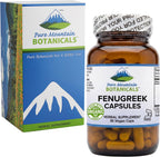 Cápsulas de Fenogreco Orgánico 600mg - 90 Cápsulas Veganas Kosher