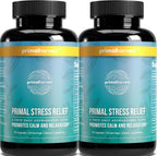 Primal Harvest Stress Relief – Suplemento Diario para el Estrés, 30 Cápsulas