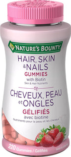 Nature's Bounty Gominolas para Cabello, Piel y Uñas - 220 unidades