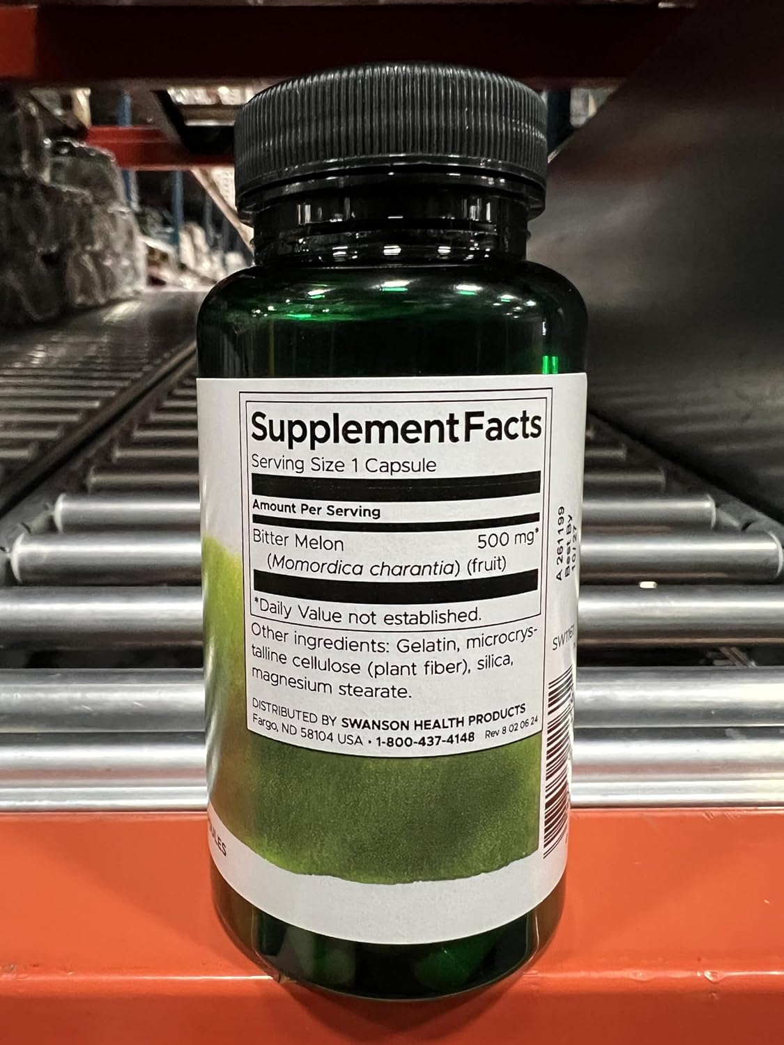 Swanson Full Spectrum Bitter Melon (Momordica) 500 mg - 60 Cápsulas (Pack de 2)
