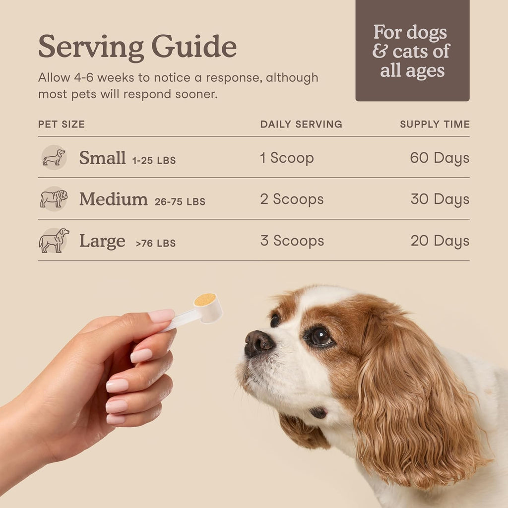 Fera Pets Suplemento Hepático en Polvo para Perros y Gatos con Cardo Mariano - 60 Dosis