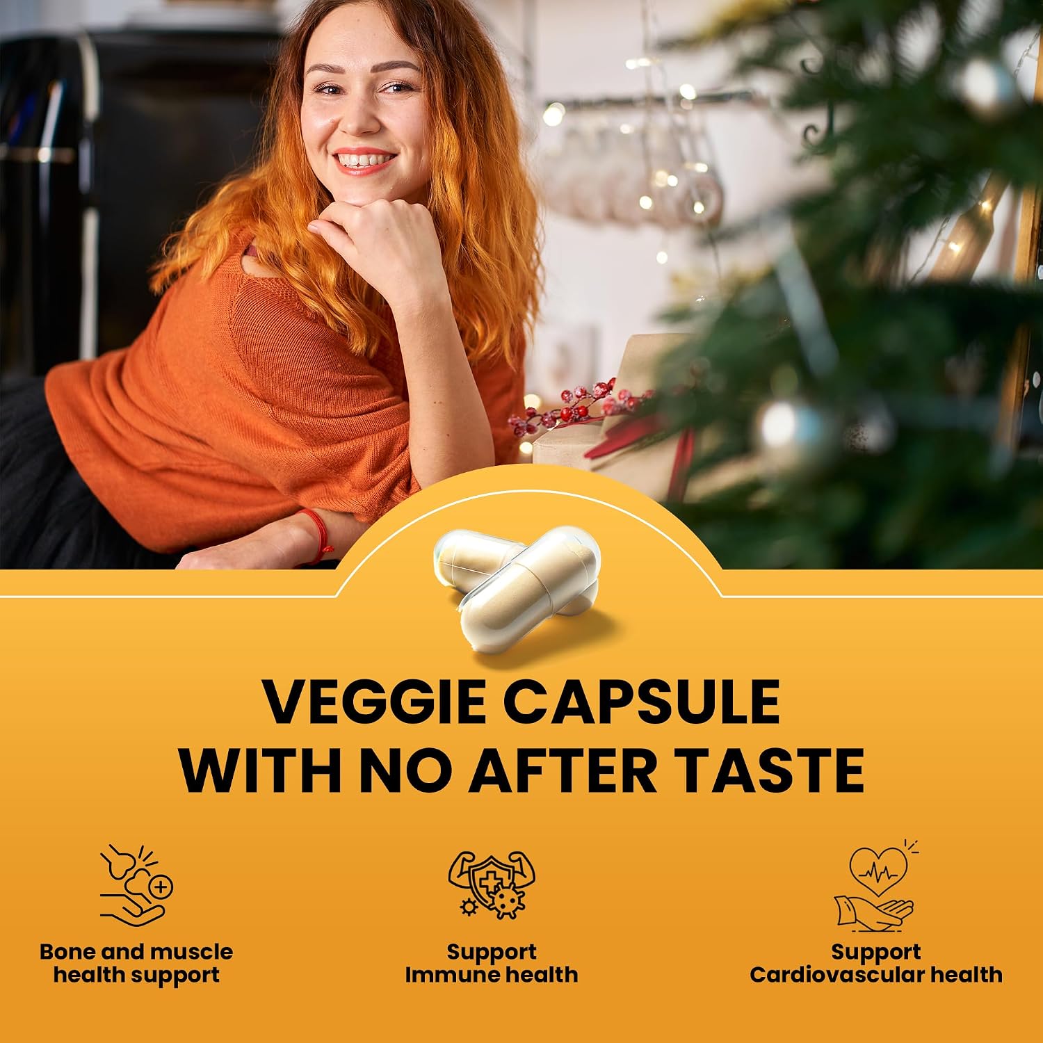 OPTIVIDA Vitamina D3 Vegana 4000 UI con Magnesio, Probióticos y Enzimas Digestivas - 60 Cápsulas