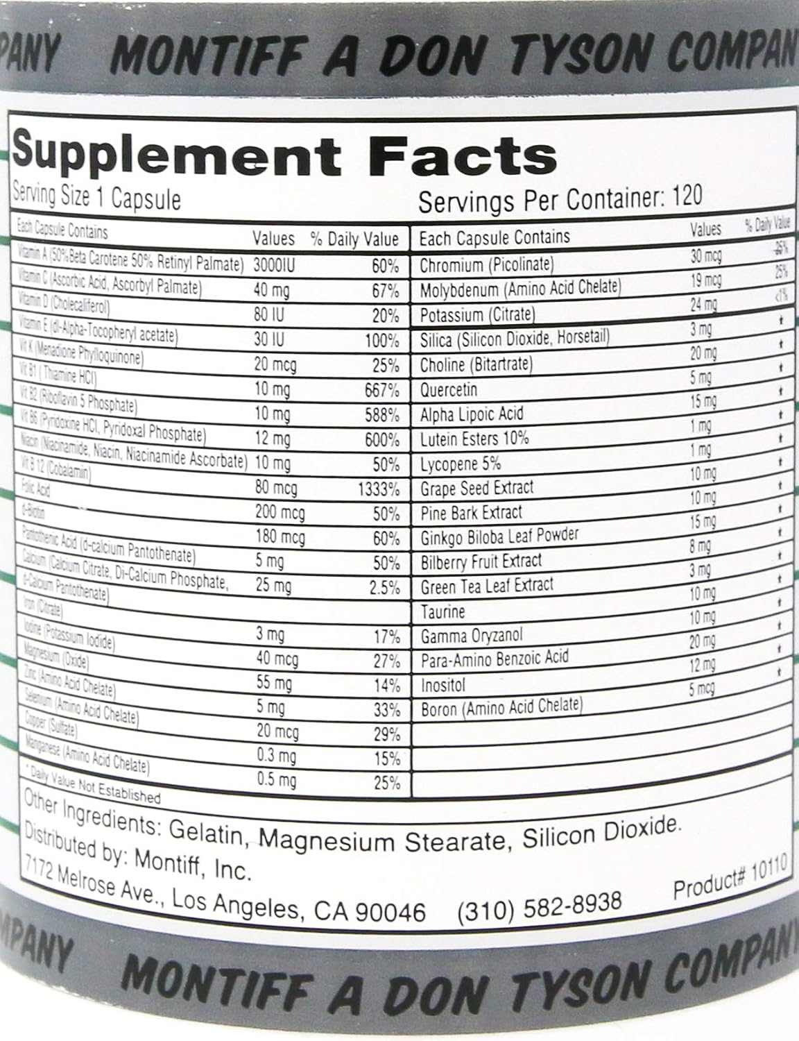 Vita-Minz Plus, 120 Capsules