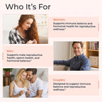 Molecular Fertility Immunoglobulin IgG - Suplemento de Inmunoglobulinas sin Lácteos para Hombres y Mujeres - 60 Dosis