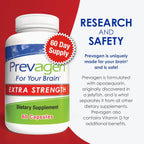 Prevagen Extra Strength - 60 Cápsulas (2 Meses) | Formulado para el Cerebro | 20mg de Apoaequorina + Vitamina D3 con Pastillero Semanal
