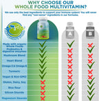 Suplements Studio Multivitamínico Vegano Diario con Hierro, Vitaminas B Metiladas, 180 Cápsulas