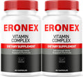 Eronex Complejo Vitamínico – 120 Cápsulas (2 Pack, 2 Meses)