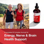 Protocol for Life Balance Líquido de B12 5.000 mcg con Vitaminas B - 118 ml