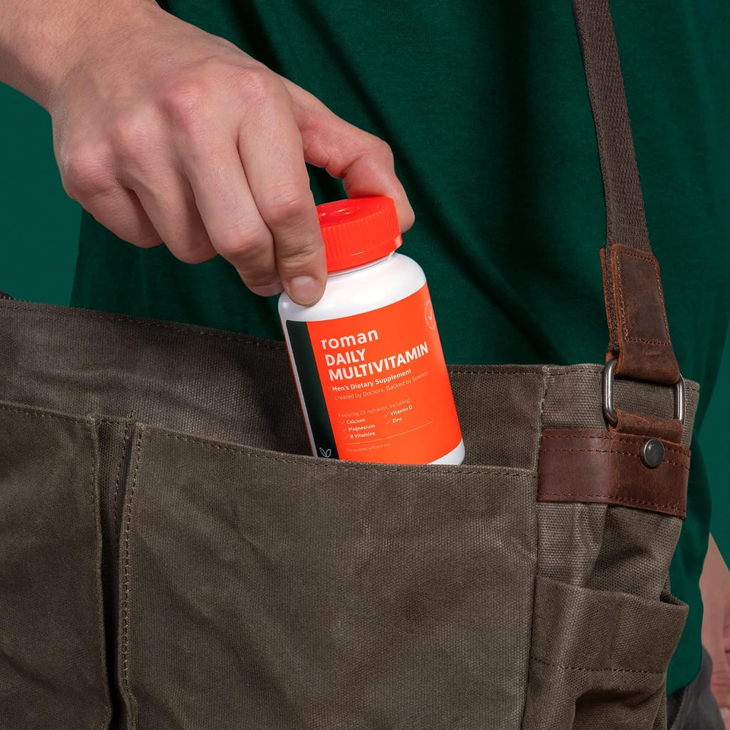 Ro Daily Multivitamínico para Hombres | 23 Nutrientes Esenciales | 60 Comprimidos