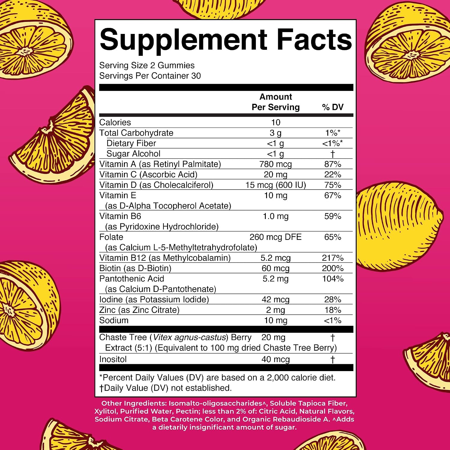 MaryRuth's Multivitamínico para Mujeres 40+ | Gominolas Veganas sin Azúcar con Chasteberry | 60 Unidades