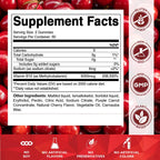 Vitamatic Vitamina B12 5000 mcg (Metilcobalamina) Gominolas - 120 unidades - Apoyo al Metabolismo Energético y Salud del Sistema Nervioso, Sabor Natural a Cereza