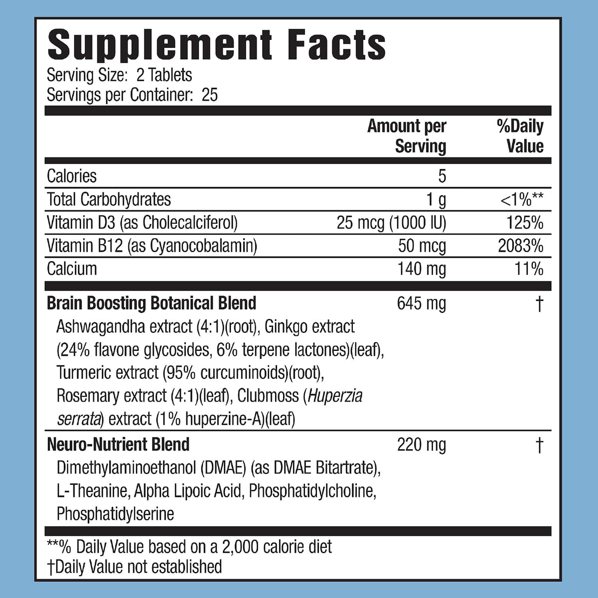 Applied Nutrition Healthy Brain All Day – Contribución al metabolismo energético, lo que puede traducirse en una – Image 2