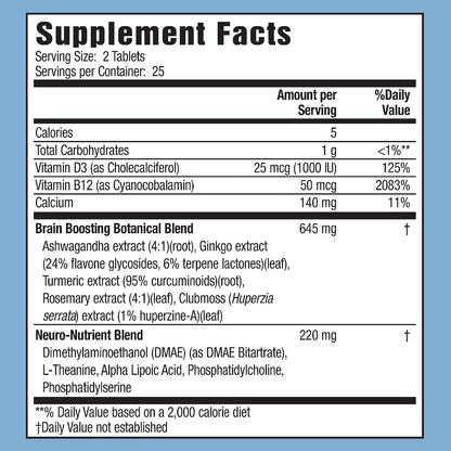 Applied Nutrition Healthy Brain All Day – Contribución al metabolismo energético, lo que puede traducirse en una – Image 2