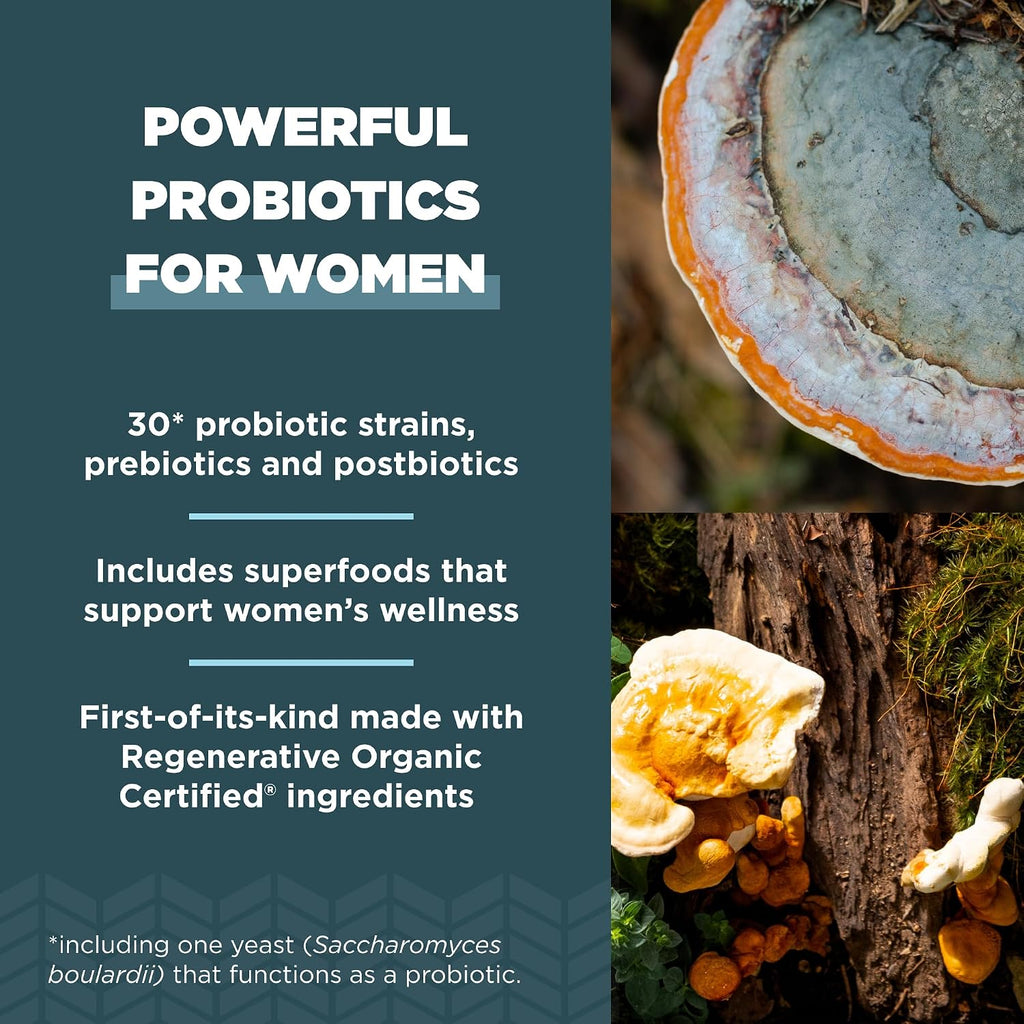 Ancient Nutrition Probióticos para Mujeres, 30 Cápsulas