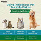 Indigenous Pet Organic Sea Kelp Flakes for Dogs – 72 g (2.54 oz)