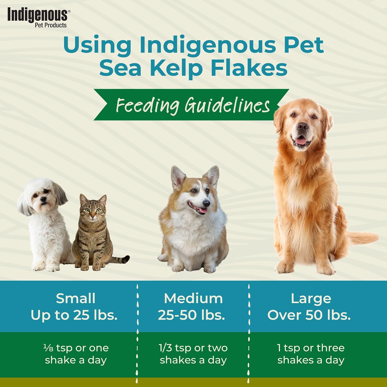 Indigenous Pet Organic Sea Kelp Flakes for Dogs – 72 g (2.54 oz)