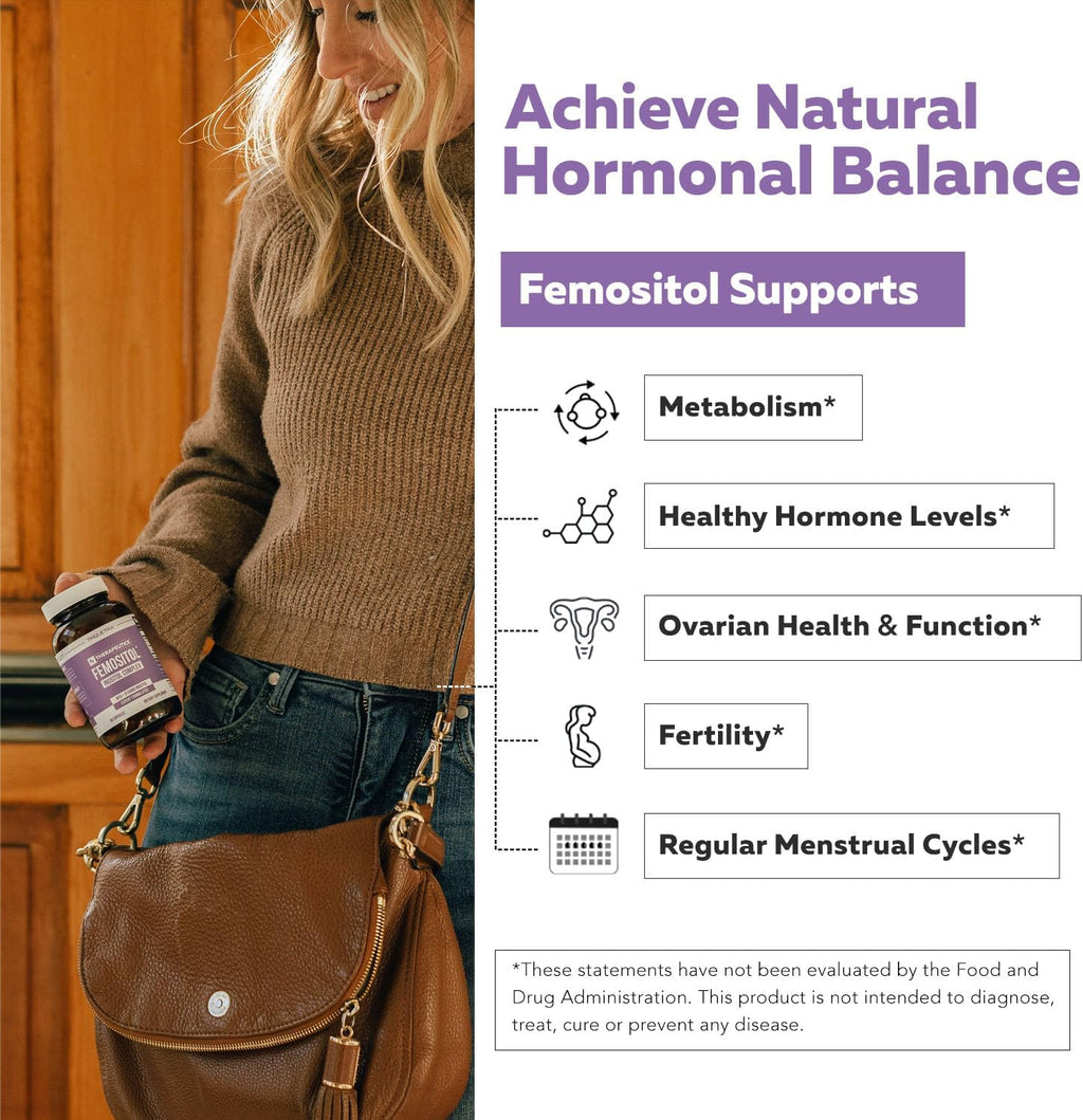 Femositol® Myo-Inositol & D-Chiro Inositol Complex - Proporción 40:1 (90 Cápsulas)