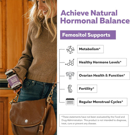 Femositol® Myo-Inositol & D-Chiro Inositol Complex - Proporción 40:1 (90 Cápsulas) – Image 4