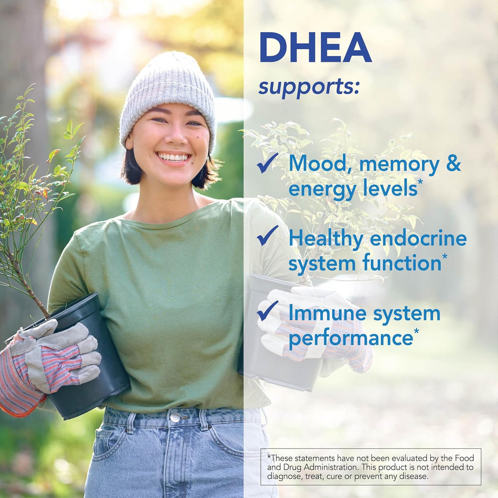 Patient One DHEA 25 mg | Suplemento de Dehidroepiandrosterona | Micronizado | 60 Cápsulas