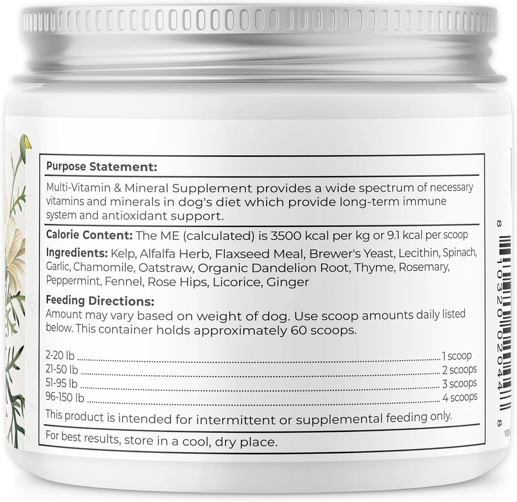 Dr. Harvey's Multivitamínico Herbal para Perros (200g)