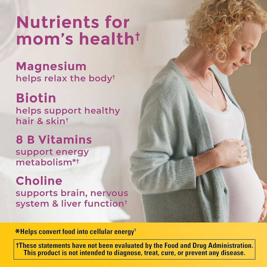 Nature Made Prenatal Vitamin Softgels + Choline Capsules, 60+60 Cápsulas