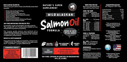 Wild Alaskan Omega-3 Blend Aceite de Salmón – Concentración de EPA y DHA: Estos son los componentes activos. Un – Image 8