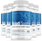 Sciatisoothe – Complemento para el Bienestar General y Salud Nerviosa (300 Cápsulas, 5 Envases)