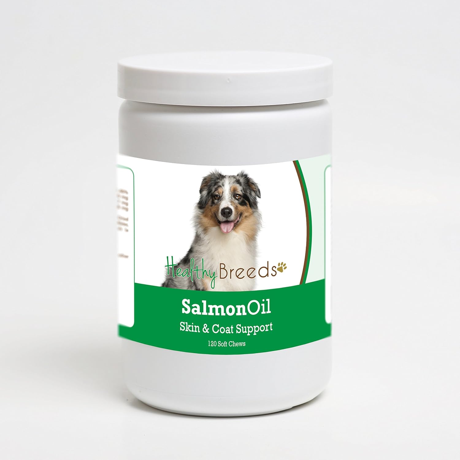 Healthy Breeds Salmon Oil Soft Chews para Perros - 120 unidades