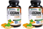 MAX 2650mg Booster de Óxido Nítrico con L-Arginina, L-Citrulina y Astragin - Fórmula de Liberación Prolongada 2650 MAX