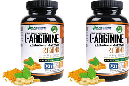 MAX 2650mg Booster de Óxido Nítrico con – L-Arginina: Un aminoácido precursor del óxido nítrico. Participa en – Image 7