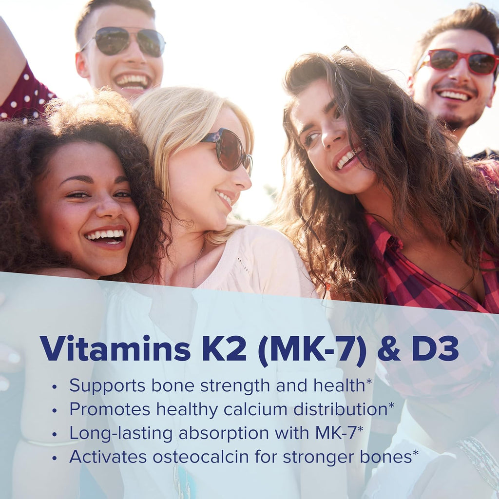 Superior Source K2 (MK-7) 100 mcg con D3 (5000 UI) - 60 Comprimidos Sublinguales