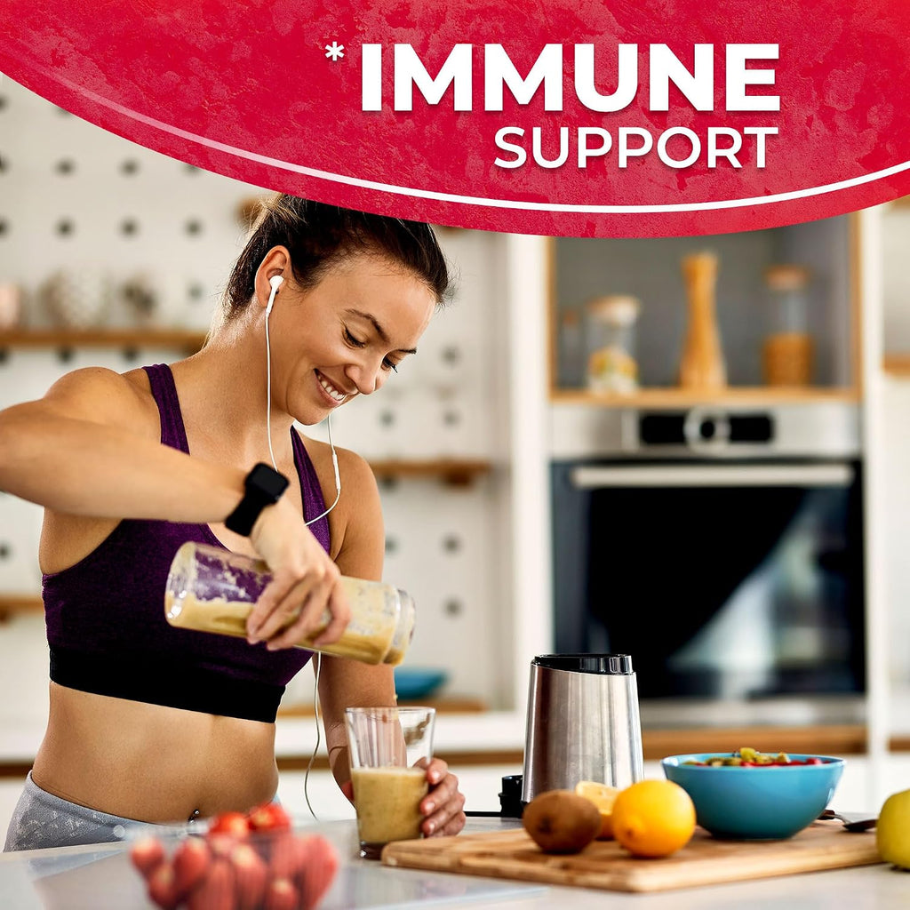 WELLNESS LABSRX Gel de Musgo Marino Irlandés - Superalimento Silvestre - Sabor Frambuesa - 283 g