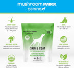 Om Mushroom Matrix Skin & Coat - Suplemento de Hongos Orgánicos para Perros y Gatos (200 g)