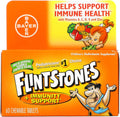 Flintstones Multivitamínico + Apoyo Inmunitario - 60 Comprimidos Masticables Sabor Fruta