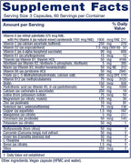 Vitanica Mid-Life Symmetry, Multivitamínico y Mineral Diario de Alta Potencia para Mujeres 50-65 Años, Vegano, 180 Cápsulas