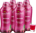 nochtli Recover Suplemento Líquido de Higo Chumbo y Nopal 1L (Pack de 4)