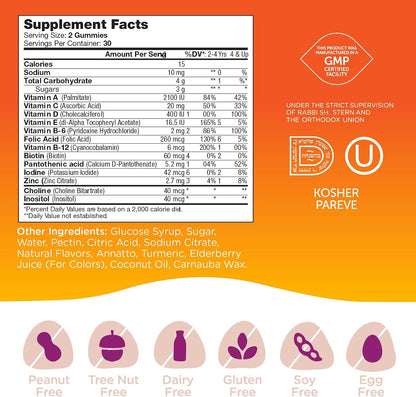 Zahler Chapter One - Multivitamínico – Vitamina A: Contribuye al mantenimiento de la visión y la piel normales. – Image 5